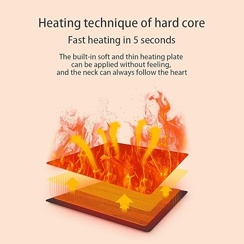 Miniatura 6 de Cyber of Monday Deals - Bufanda térmica para hombres y mujeres, bufandas gruesas de invierno para regalos de Navidad, almohadilla térmica