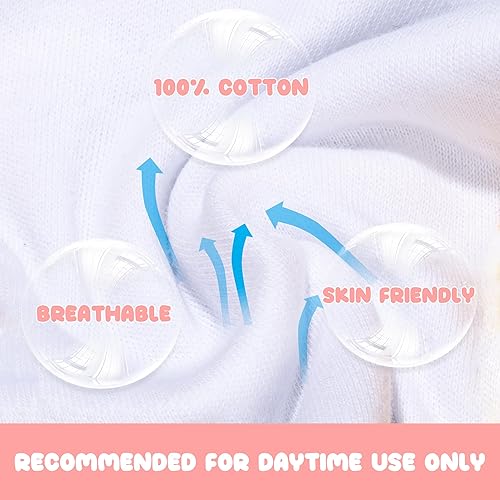 Miniatura 5 de BIG ELEPHANT Pantalones de entrenamiento para niños pequeños, ropa interior absorbente de algodón suave para bebés niños y niñas