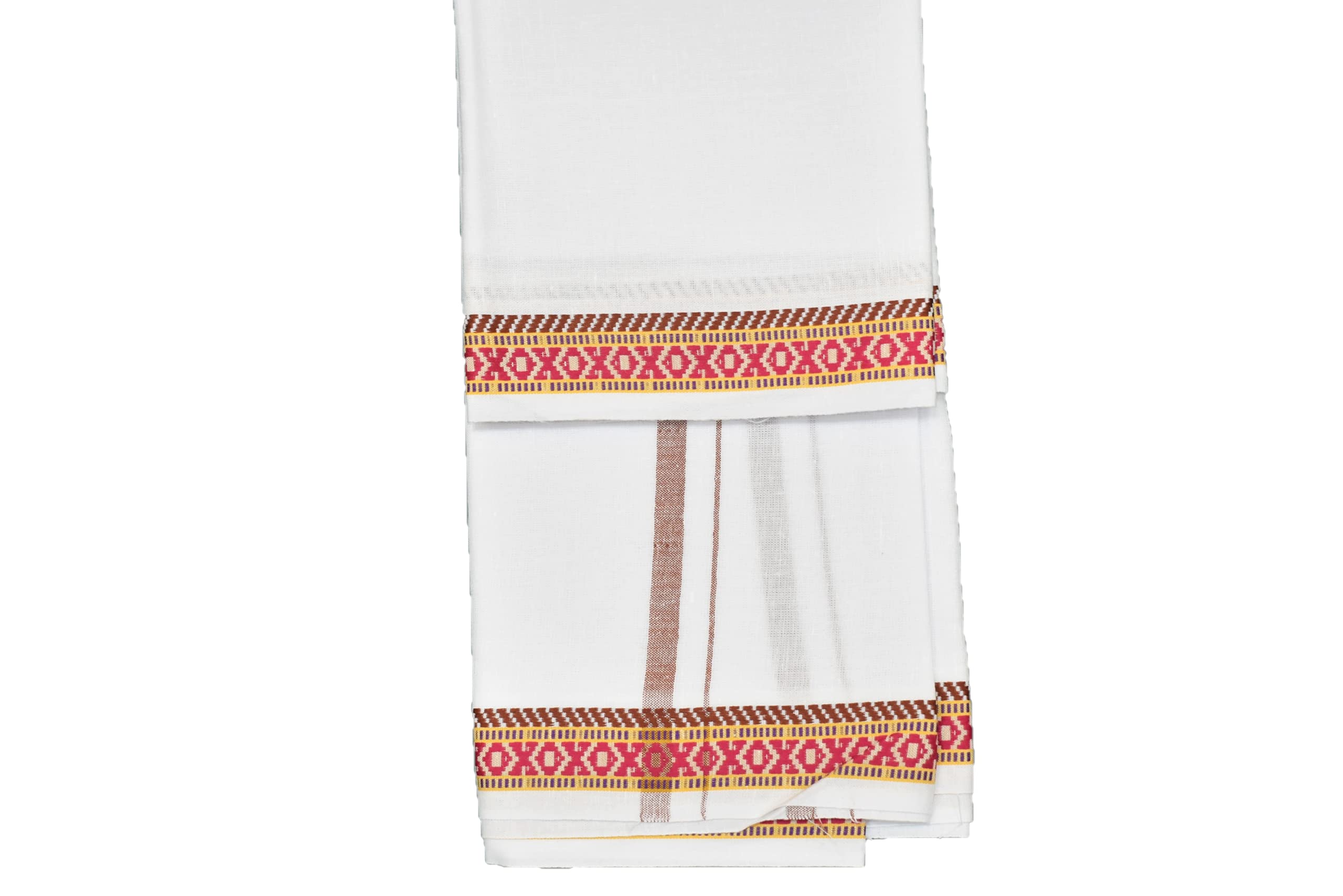 shyam handloom and Face Towels/AngVastram/Gamcha (Red)