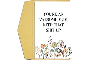 Funny Mothers Day Card Gifts For Sister, Awesome Mom Card