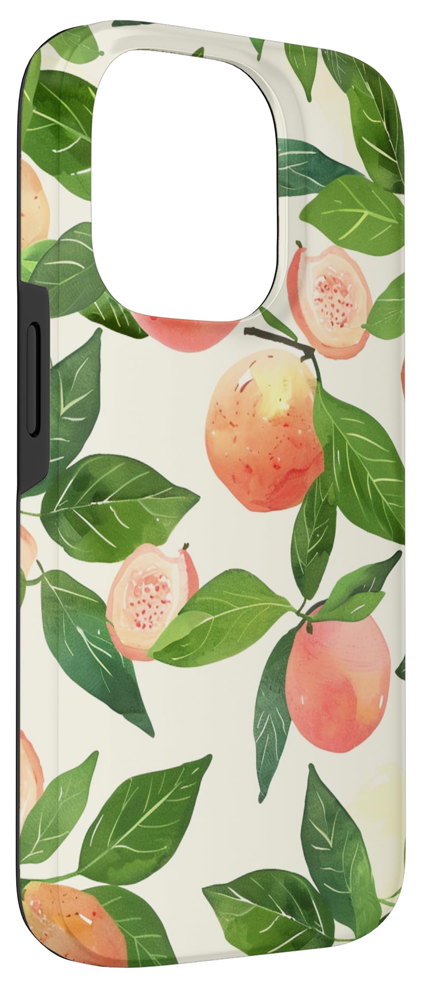 iPhone 14 Pro Pattern Art Guava Vintage Case - Image 3