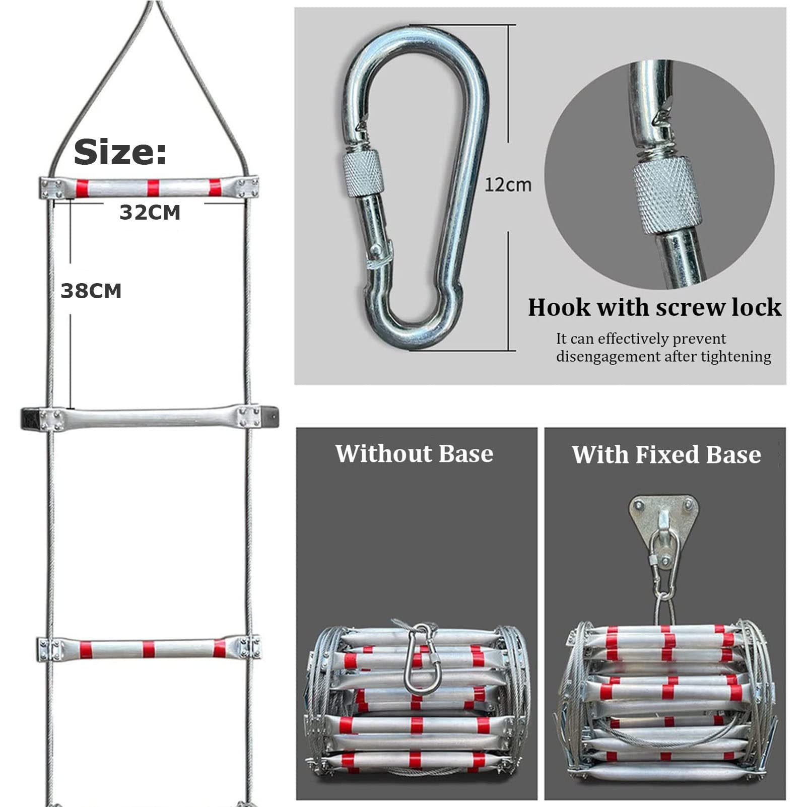 Escape Ladder, Three Story - 468094 | Kidde Canada