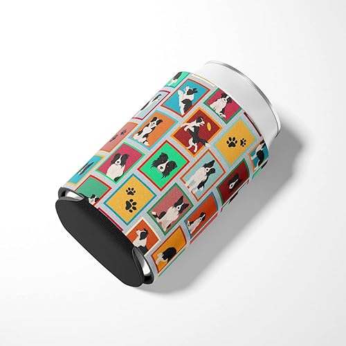 Miniatura 3 de Caroline's Treasures MLM1111CC - Frigorífico para latas o botellas, contenedor plegable con aislamiento para bebidas, multicolor