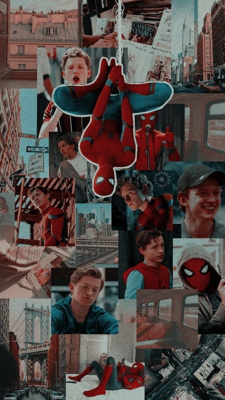 Tom Holland Spiderman Poster - 12x18 Inches | 170 GSM Gloss Finish