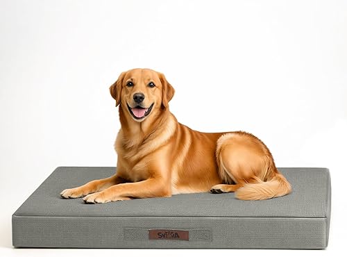 Miniatura 11 de Sytopia Cama para perro indestructible, impermeable, a prueba de masticaciones, resistente a las masticaciones, capacidad de 90 libras para perros