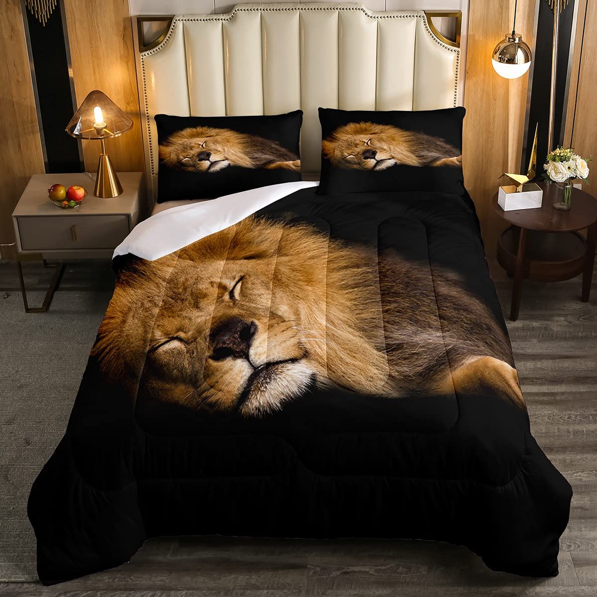 Loussiesd Kobra Steppdecke 240x260cm - Wildtier Pri Produktbild-Vorschau 7