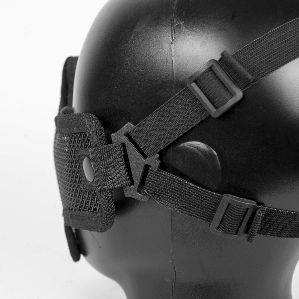 Valken Airsoft Kilo 2G Mesh Face Mask - Skull - Black : Everything Else