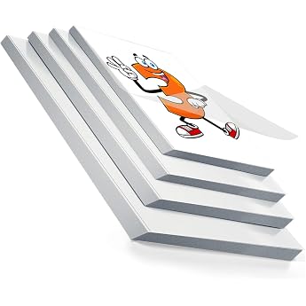 MAXDONE Laminating Pouches A3 A4 A5 A6 Pack of 50 - Laminating Pouches 80 Micron Transparent Glossy High Quality Laminating Pouches Suitable for All Brands of Laminators