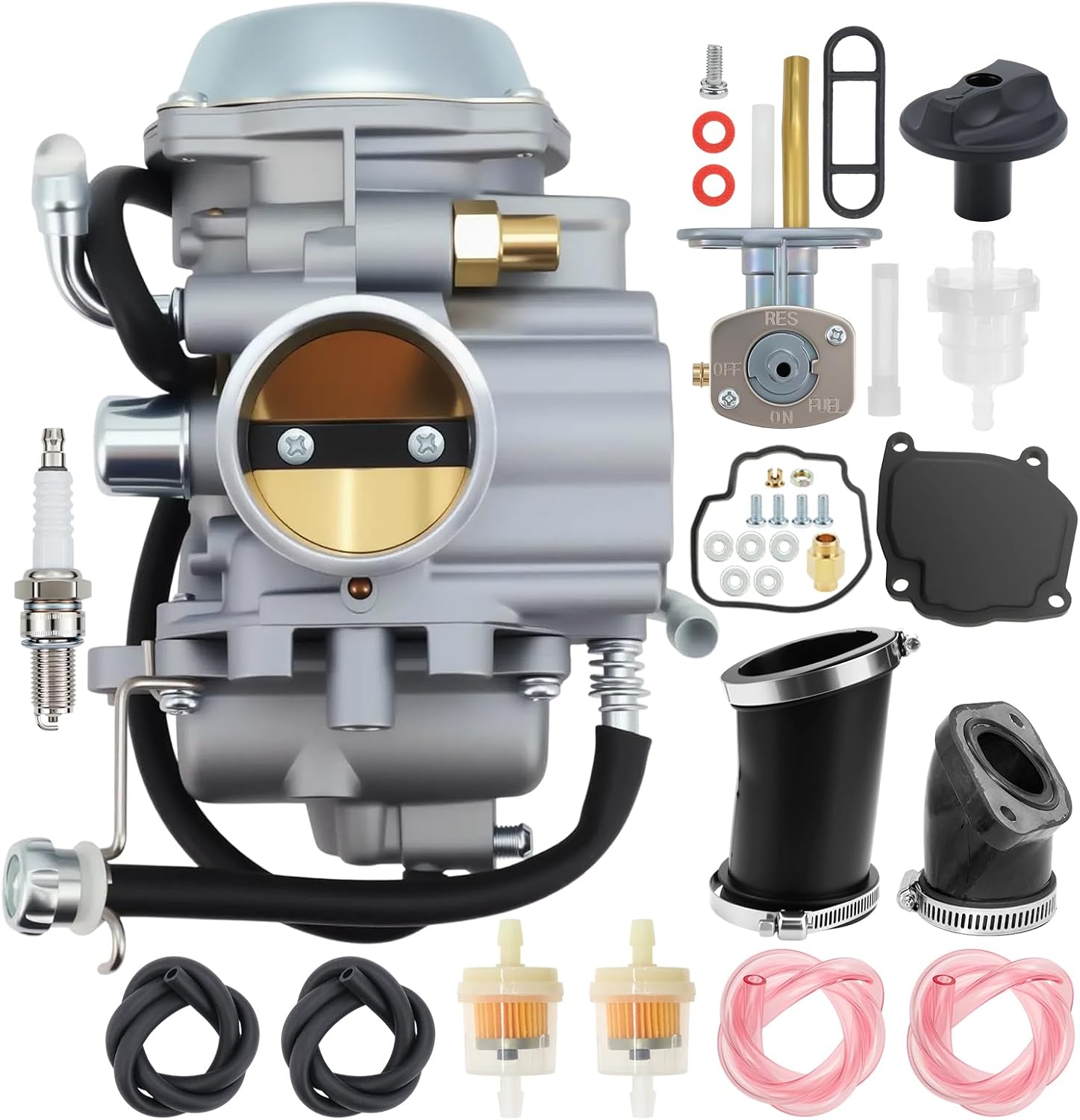 0470-348 0470-352 0470-354 0470-367 Carburetor Compatible with Arctic Cat ATV 250 1999-2001 For Arctic Cat 300 500 1998-2000 For Arctic Cat 400 1998-2001 2X4 4X4 Carb