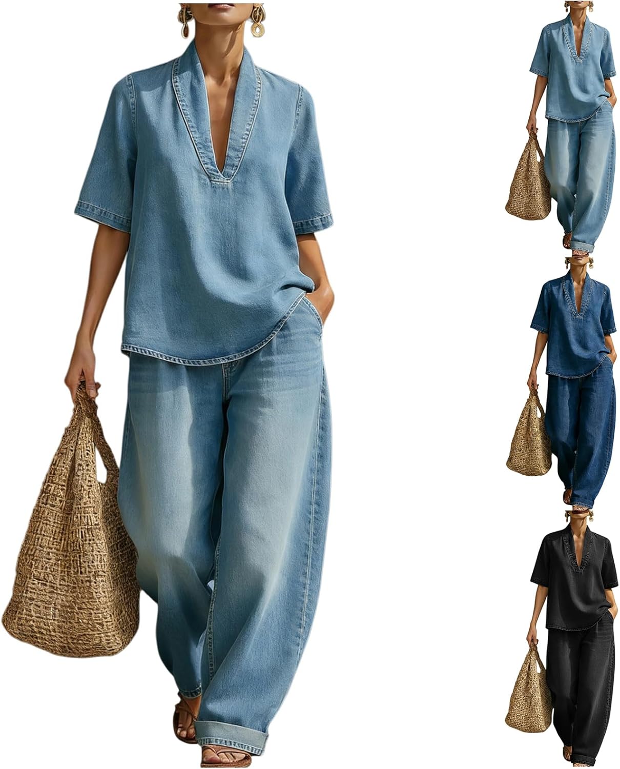 50% off GENERIC Women Denim Sets