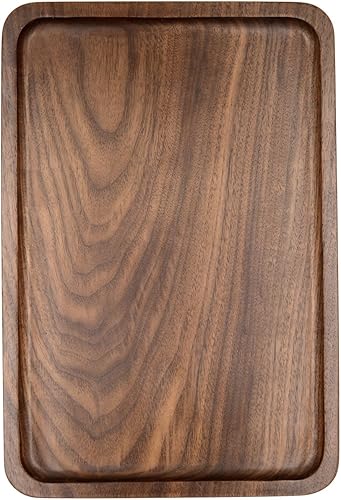 Miniatura 7 de Bandejas de madera hechas de nogal negro de Bamber