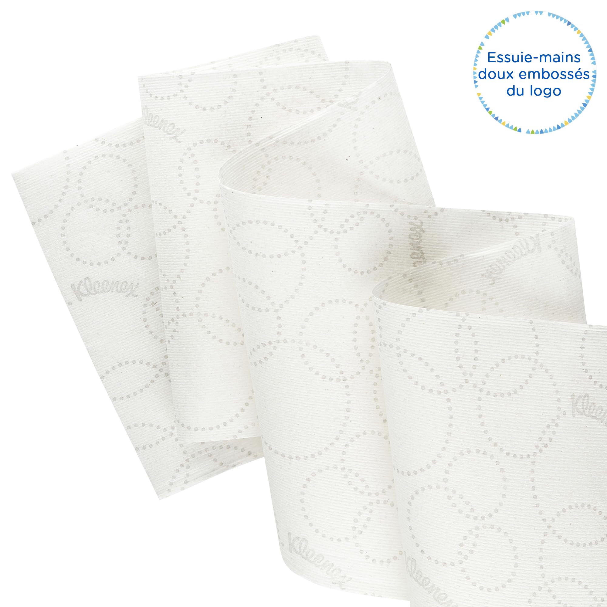 Kleenex Ultra Essuie-Mains Roulés Slimroll 6781, 2 Épaisseurs, Papier Blanc Doux et Résistant, Haute Absorption, Certifié FSC et Écolabel Européen, 6 Rouleaux x 100 m (600 m au Total)