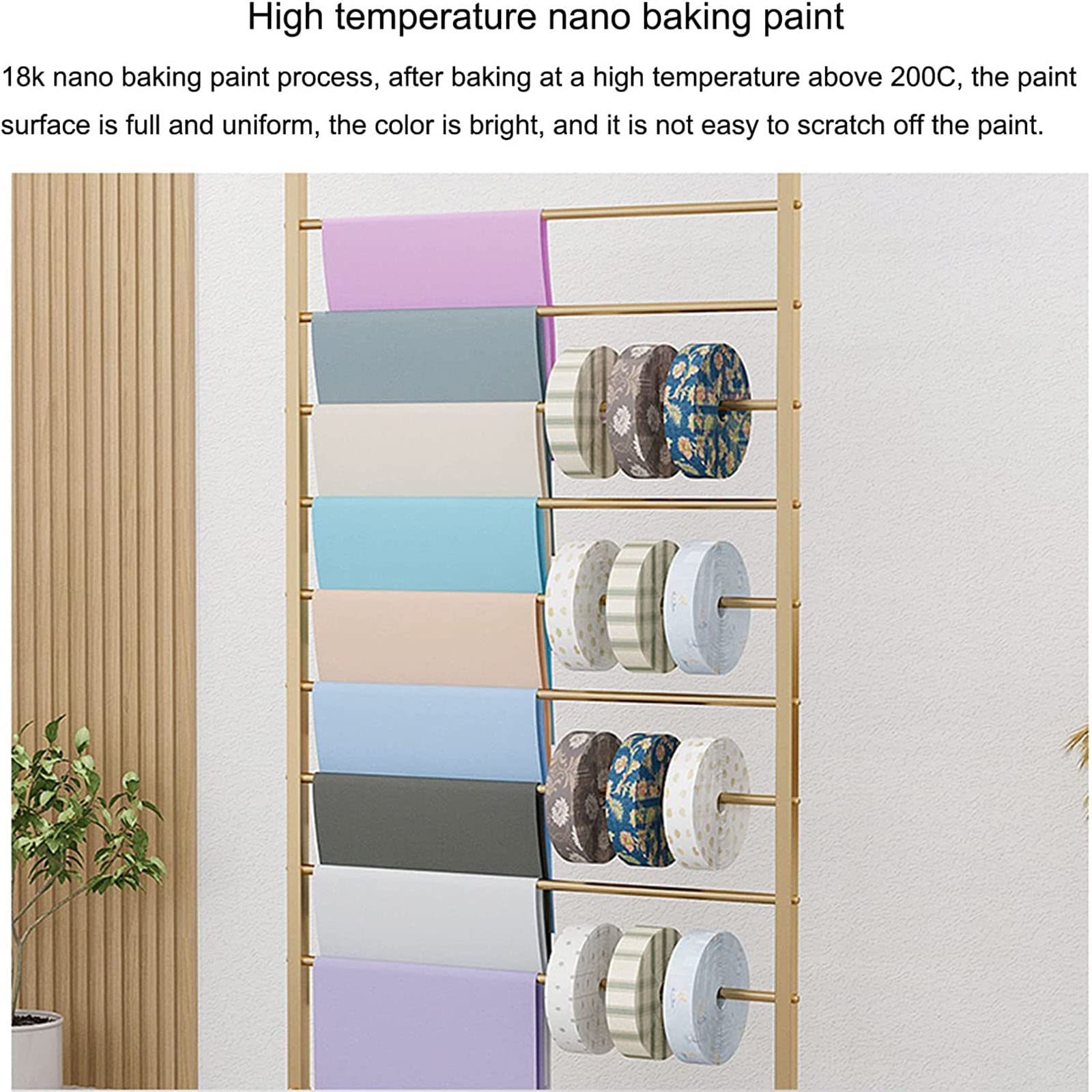 Organizador de bufandas reversible de pie, colgador de metal que ahorra espacio para chales, cinturones, pantalones, barra de armario multifuncional