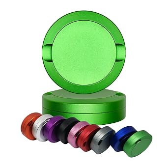 Snooze Can for ZYN Snooze Cans Aluminum 3 Layer Snuff Box CNC Metal for Snooze Packaging Green