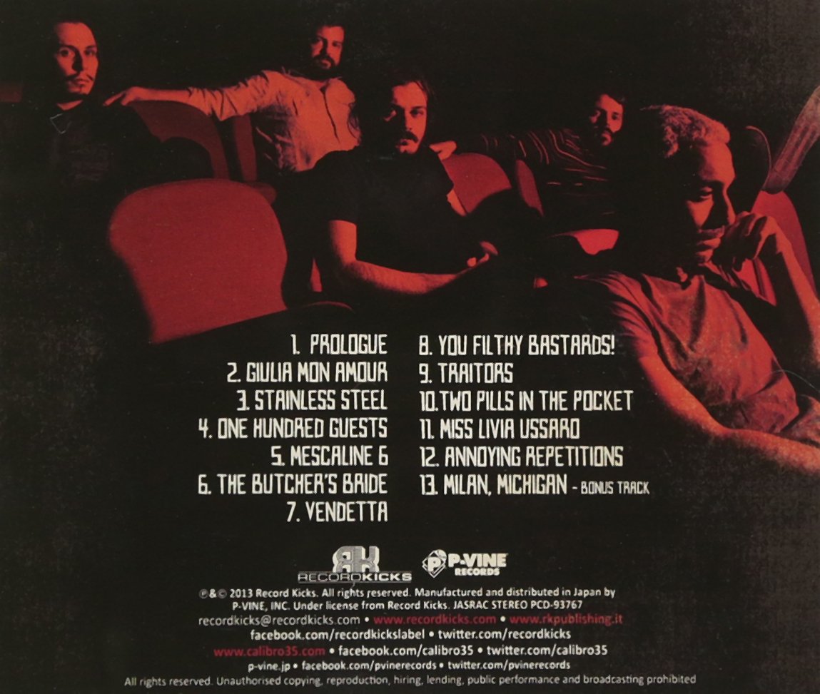CALIBRO 35 - Traditori Di Tutti - CD