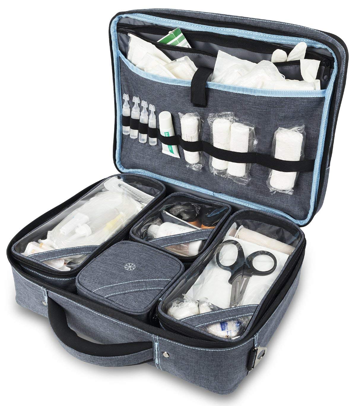 ELITE BAGS Street´S Bolsa del médico (Gris)