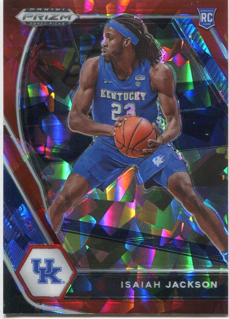 Isaiah Jackson 2021 Panini Prizm Draft Picks Ice Rookie Card - Basketball Slabbed Rookie Cards