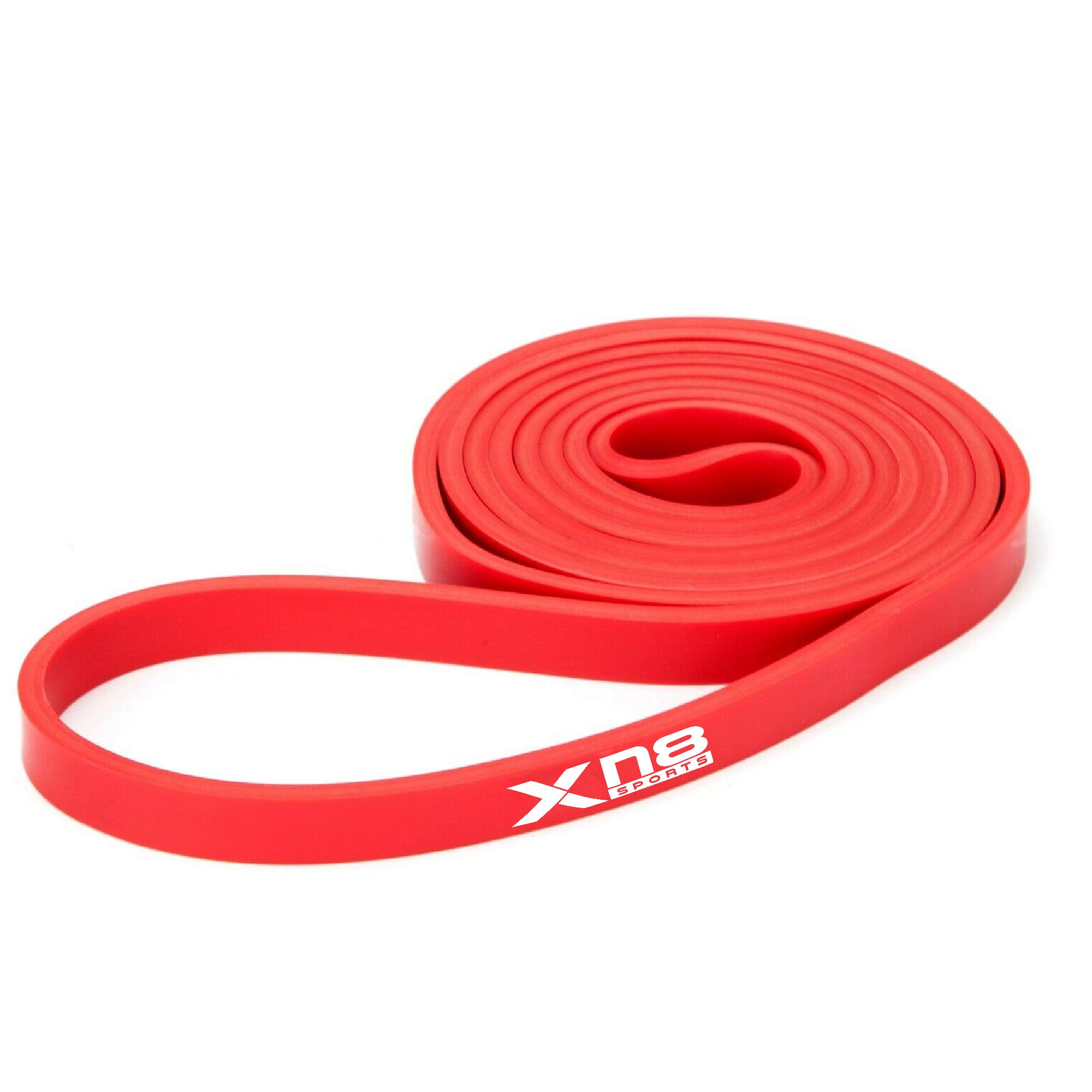 XN8 Resistance Bands Pull Up Assist Loop Bands for Powerlifting and Yoga Exercise, Fitness, Training Stretching for Men and Women (Red) โ image 1
