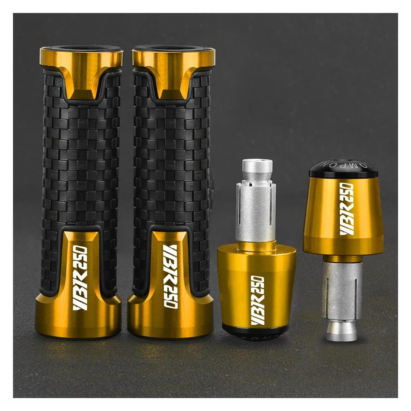 Embouts de guidon 22 mm pour protéger le guidon YBR 250 or