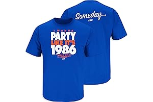I Wanna Party Like it's 1986 NY Mets Jersey for Men