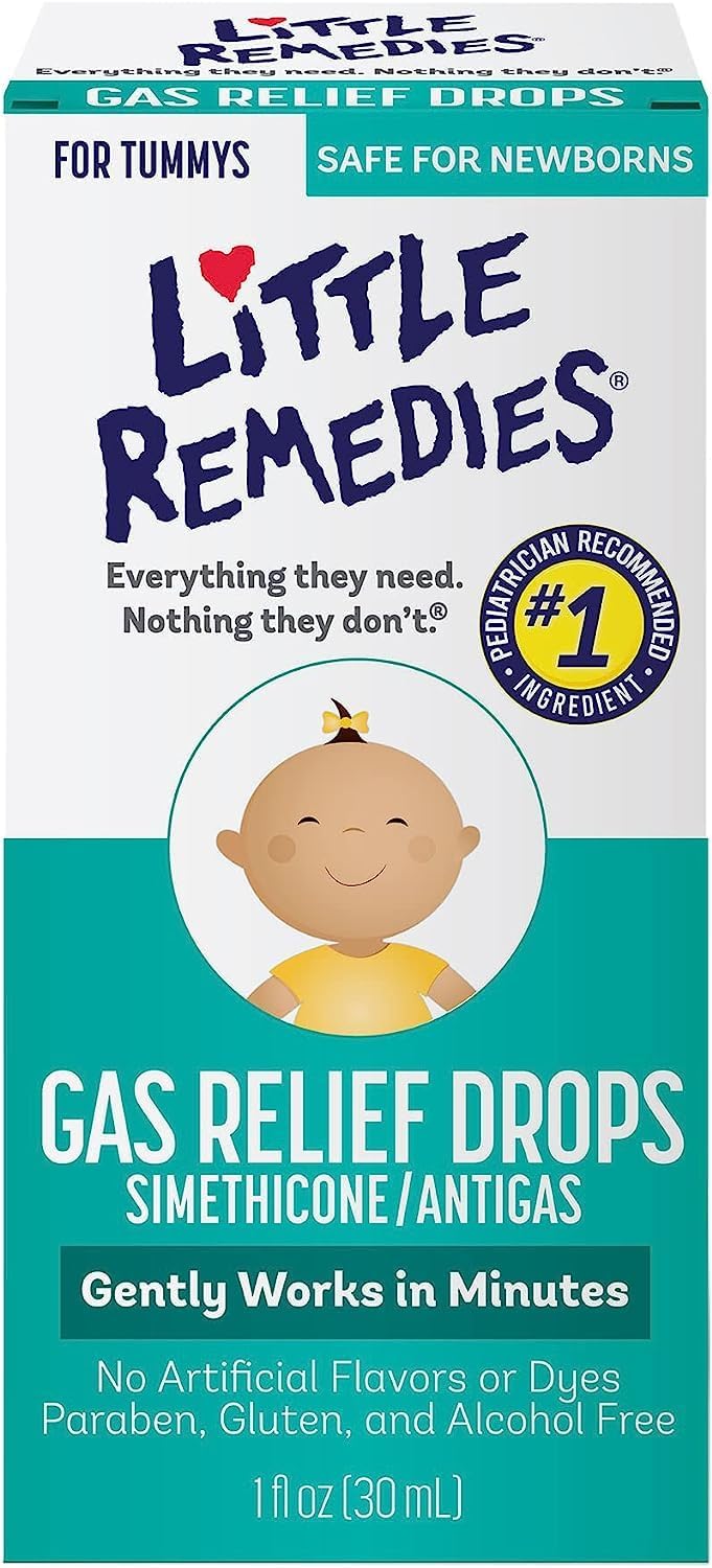 Gas Relief Drops Natural Berry Flavor, 1 OZ