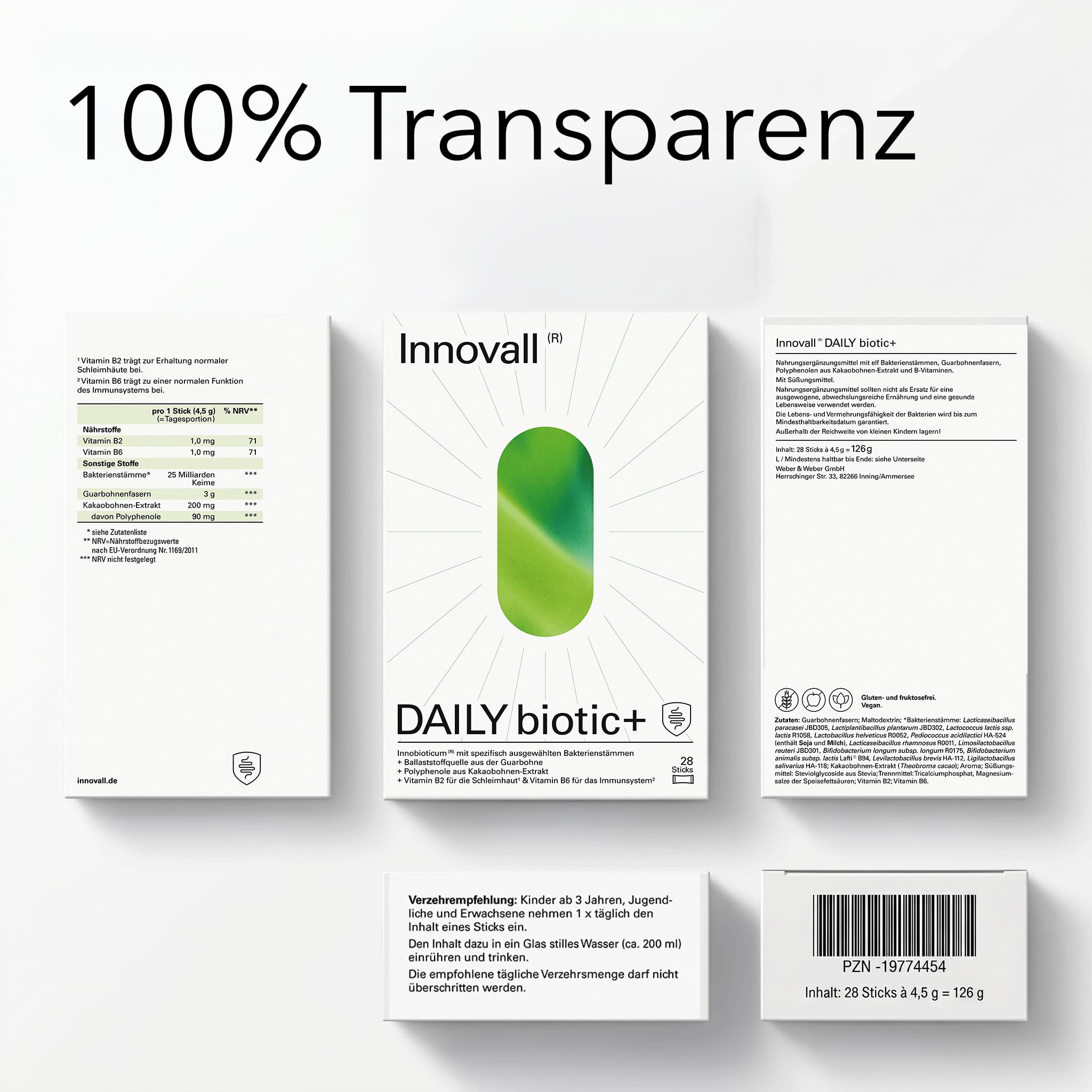 DAILYbiotic+ 4in1 Superfood (28 Stück)