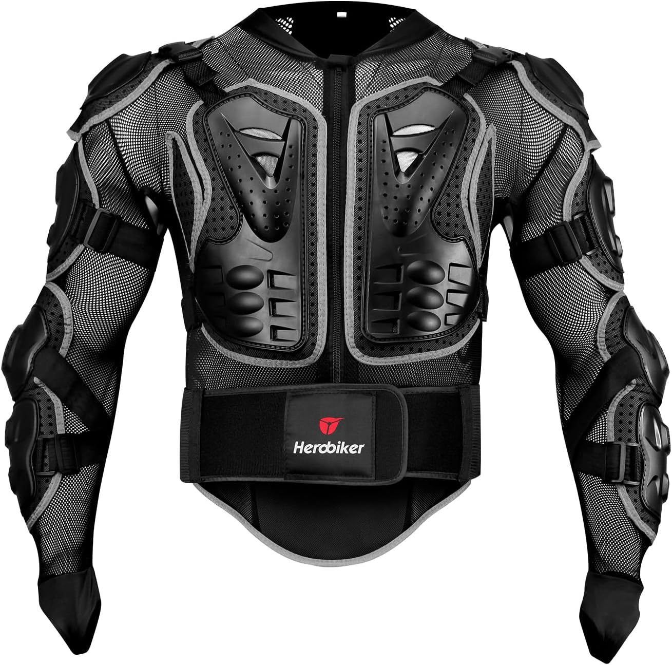 HEROBIKER Motorcycle Full Body Armor Jacket spine chest protection gear Motocross Motos Protector Motorcycle Jacket 2 Styles