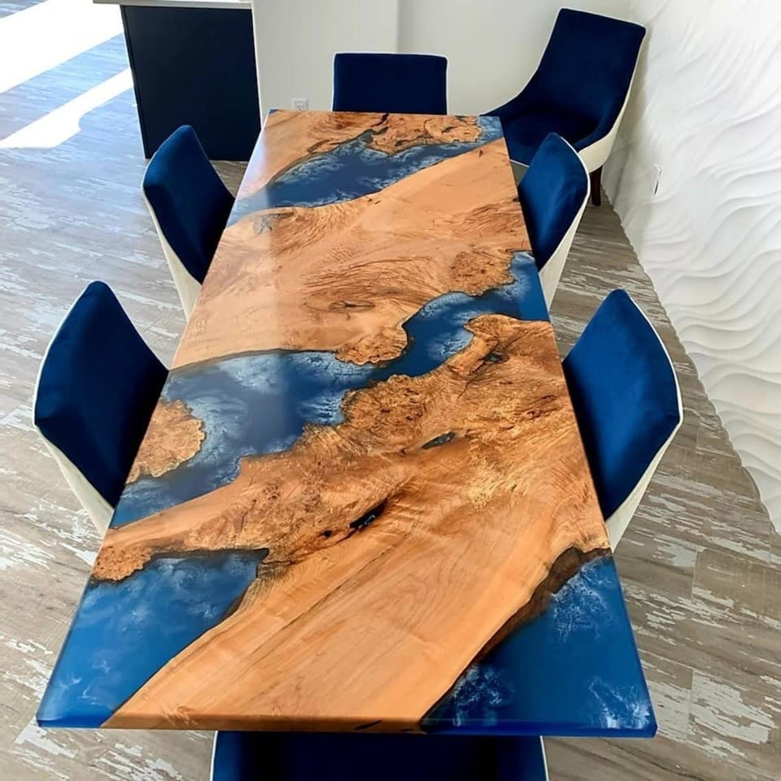 Amazon.com - TUZECH Customizable Rectangular Acacia Wood Resin