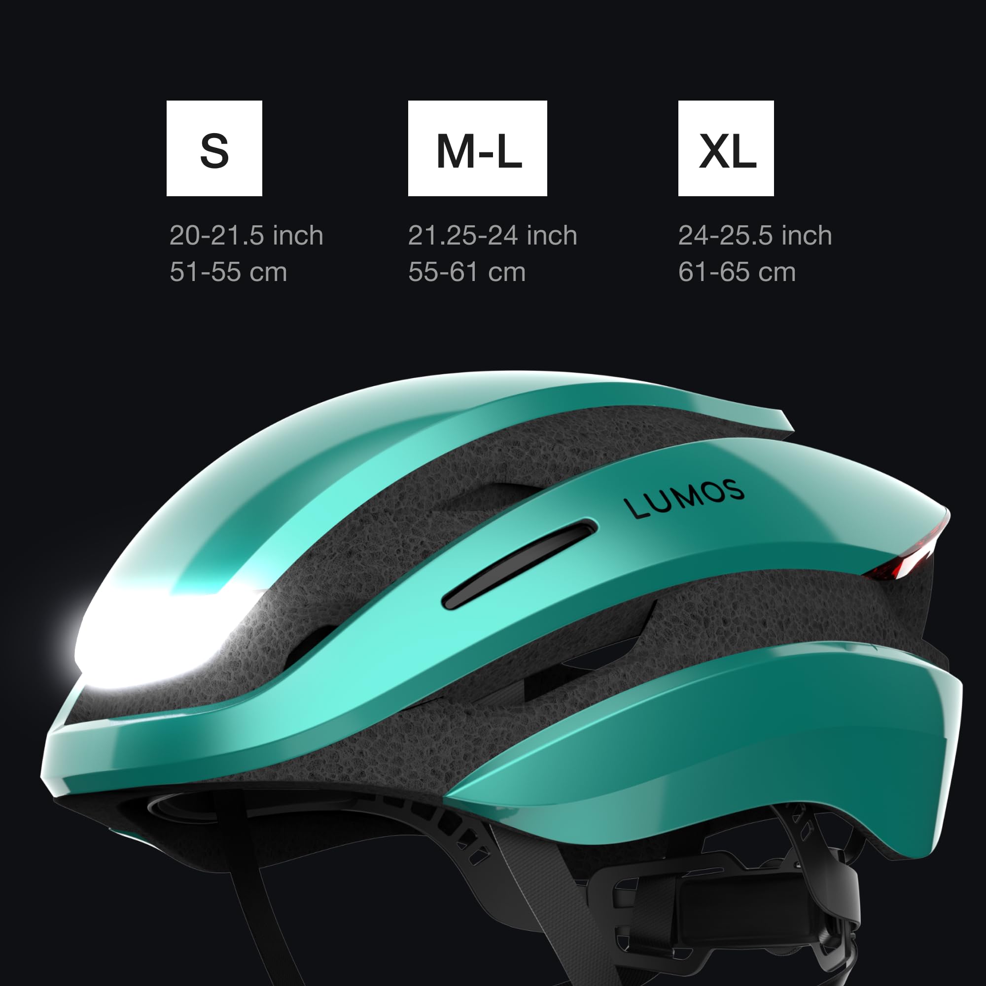 Lumos Ultra Smart Bike Helmet Customizable Front and Back LED Lights with  Turn Signals Road Bicycle Helmets for Adults: Men, Women