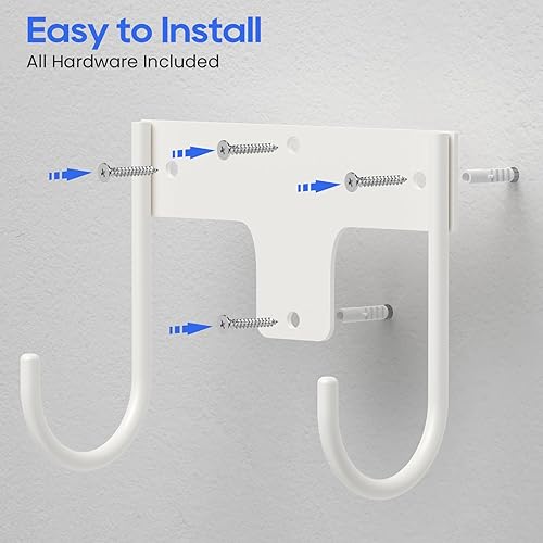 Miniatura 6 de ORLESS Soporte para tabla de planchar para montaje en pared, colgador para tabla de planchar, soporte para tabla de planchar, soporte para tabla de