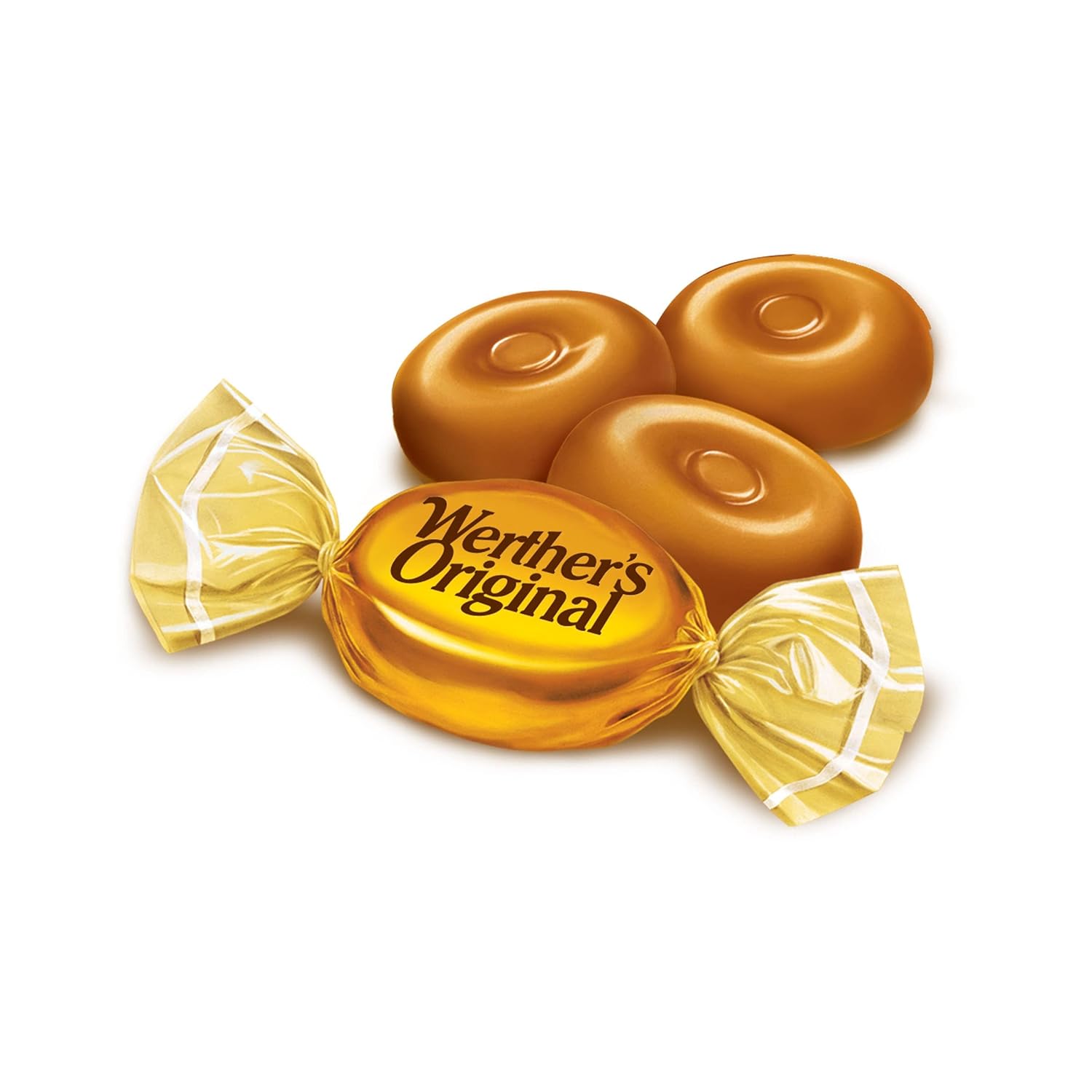 Werthers Original Caramel Hard Candies 30 Oz Stand Up Bag (Pack of 2)