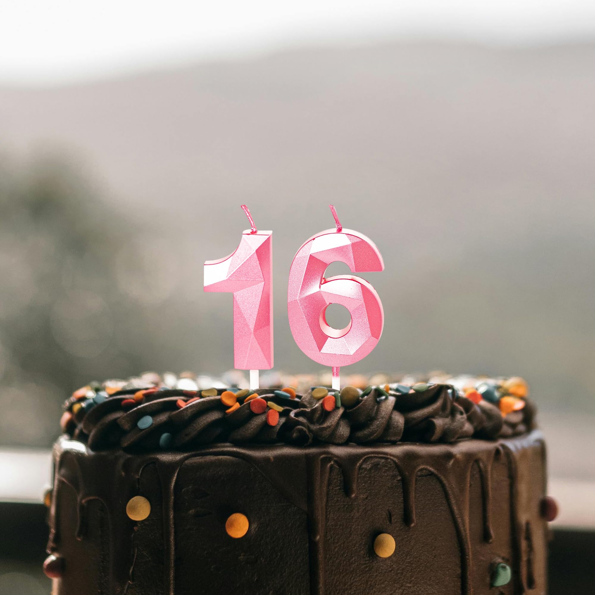 Candele Per Torta 14° Compleanno, Numero 14 Rosa, Decorazioni Per Feste Di Ragazzi E Ragazze, Cera Di Qualità - 4