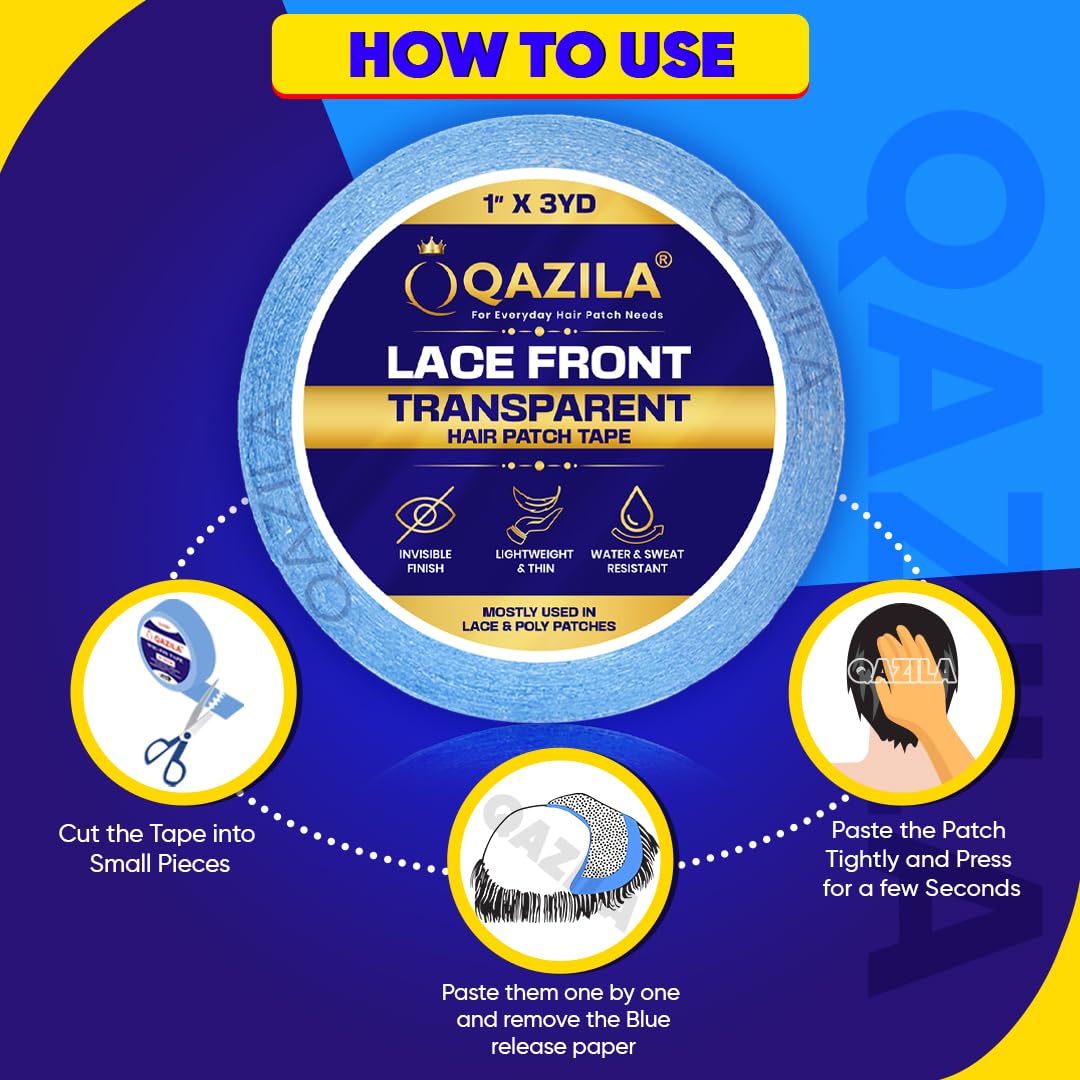 Qazila Lace Front Tape | 3 yard roll 4