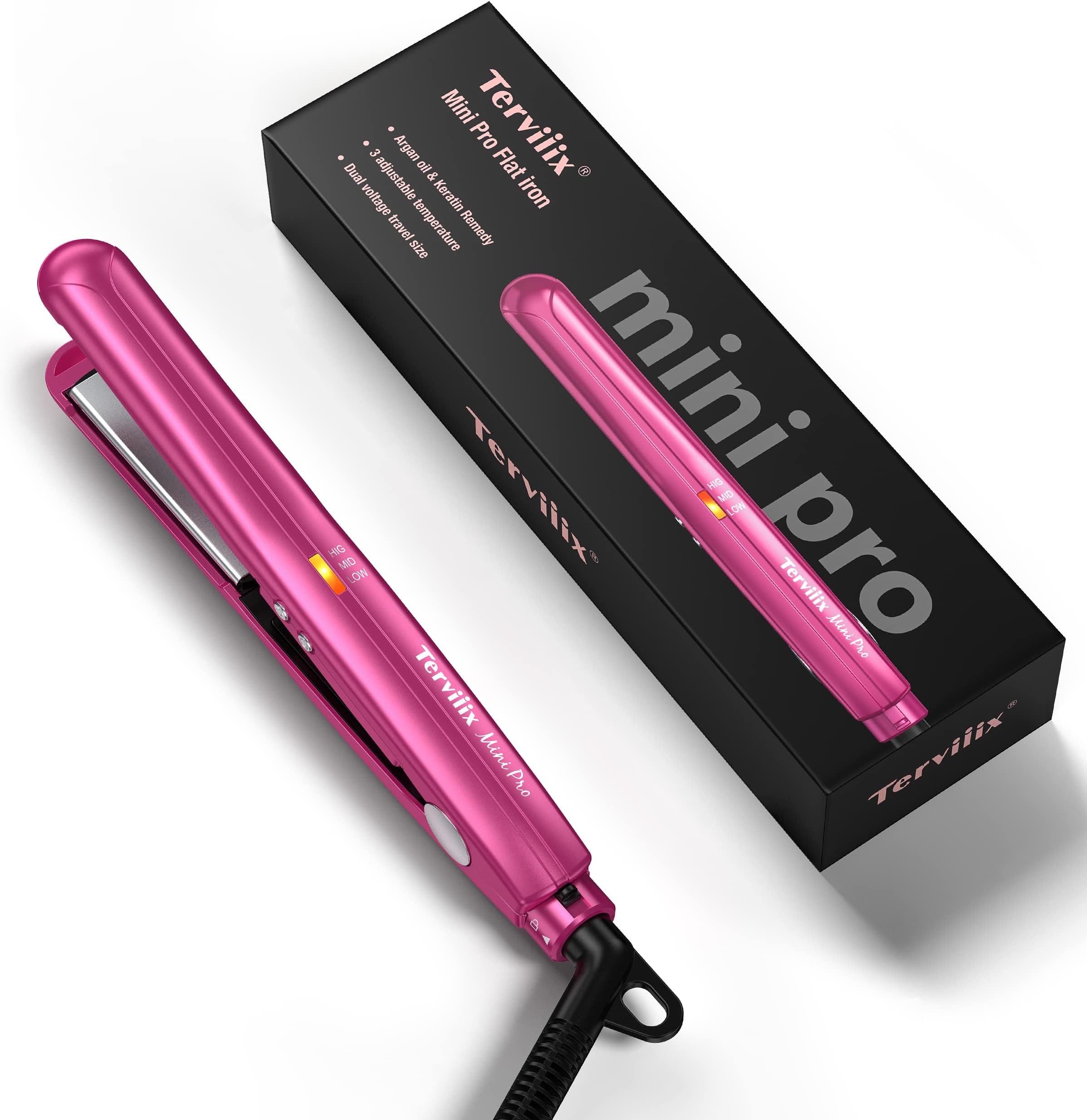 Wavytalk Mini Flat Iron 0.7 Inch Ceramic Small Hair