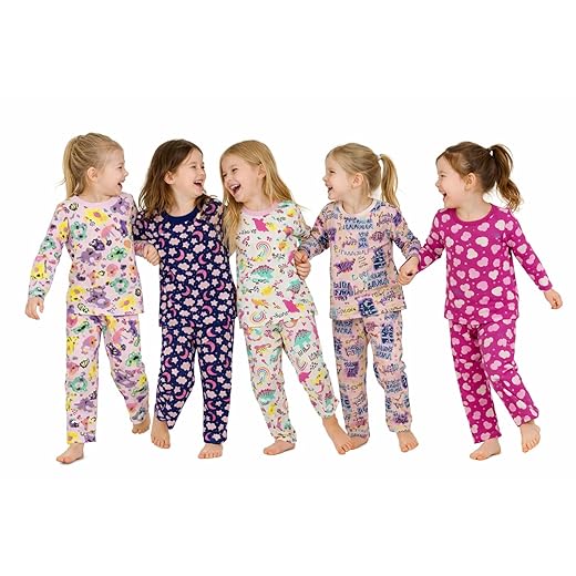 Pijama Malha Longo 100% Algodão Menina