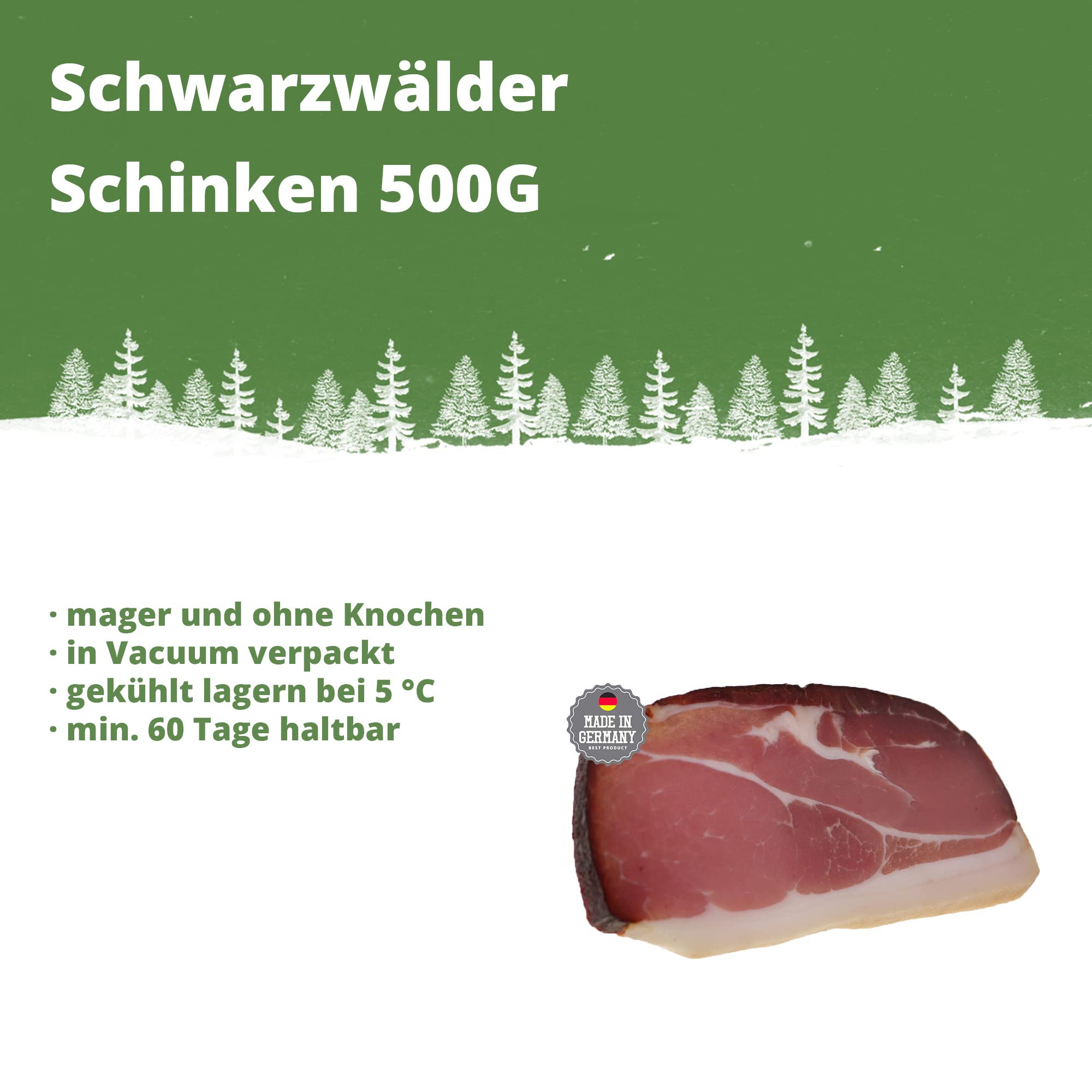Schwarzwald Metzgerei - Heimat Dosenwurst Set - Tolles Geschenkpaket mit haltbaren Wurstkonserven, Schinken, Salami, Bauernwürste, Altbadischer Senf - 8 teilig