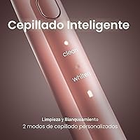 Vista 1 de Aquasonic Icon - Cepillo de dientes recargable aceptado por la ADA, soporte magnético y estuche de viaje delgado, 2 modos de cepillado