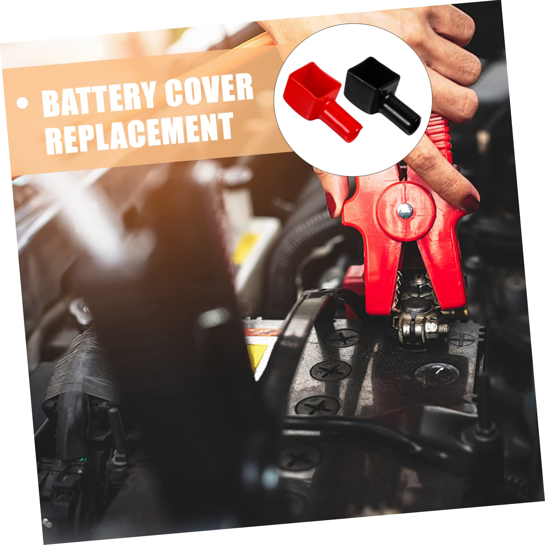 30stücke Teiliges Batterieklemmen-abdeckungen Für Auto Schutzkappen Für Positive Und Negative Batteriepole Witterungsbeständig Isolierend Für Fahrzeuge Boote Und Mehr