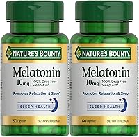 Vista 7 de Nature's Bounty Melatonina para máxima fuerza, cápsulas de 0.00035 oz, 60 unidades, NATURES582098, 1, 1