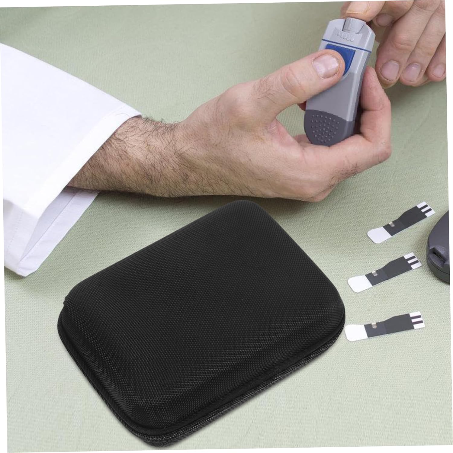 Portable Case Shock Absorbing Storage Bag for Device Convenient and Versatile Pouch for Home Office and Travel Easy Access Zippered Holder