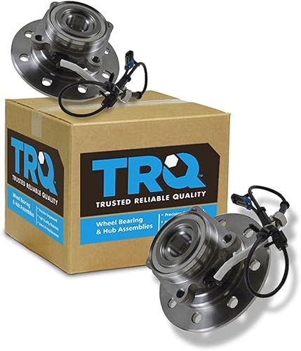 Vista 61 de TRQ Juego de 2 rodamientos y bujes de rueda trasera izquierda y derecha compatible con Ford Expedition 2007-2010 Lincoln Navigator 2007-2010