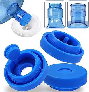 Reusable Silicone Water Jug Caps (3-Pack)