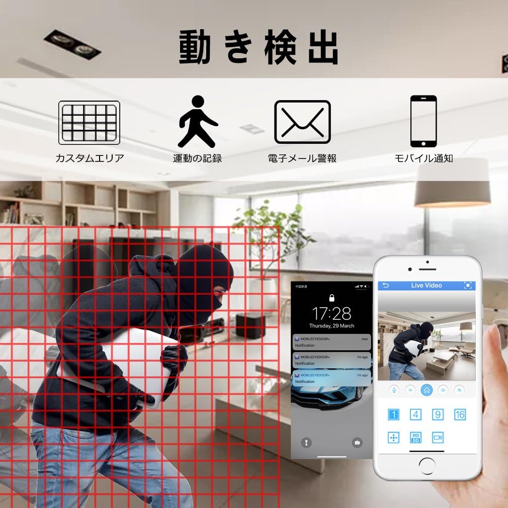 TMEZON Motion Detection Feature