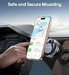 for Magsafe Phone Car Holder,Magnetic Phone Holder with Suction Cup | 【Powerful Suction】360° Adjustable【Hands Free & Easily Install】Foldable Phone Stand for iPhone 17 Pro Max and Samsung Series