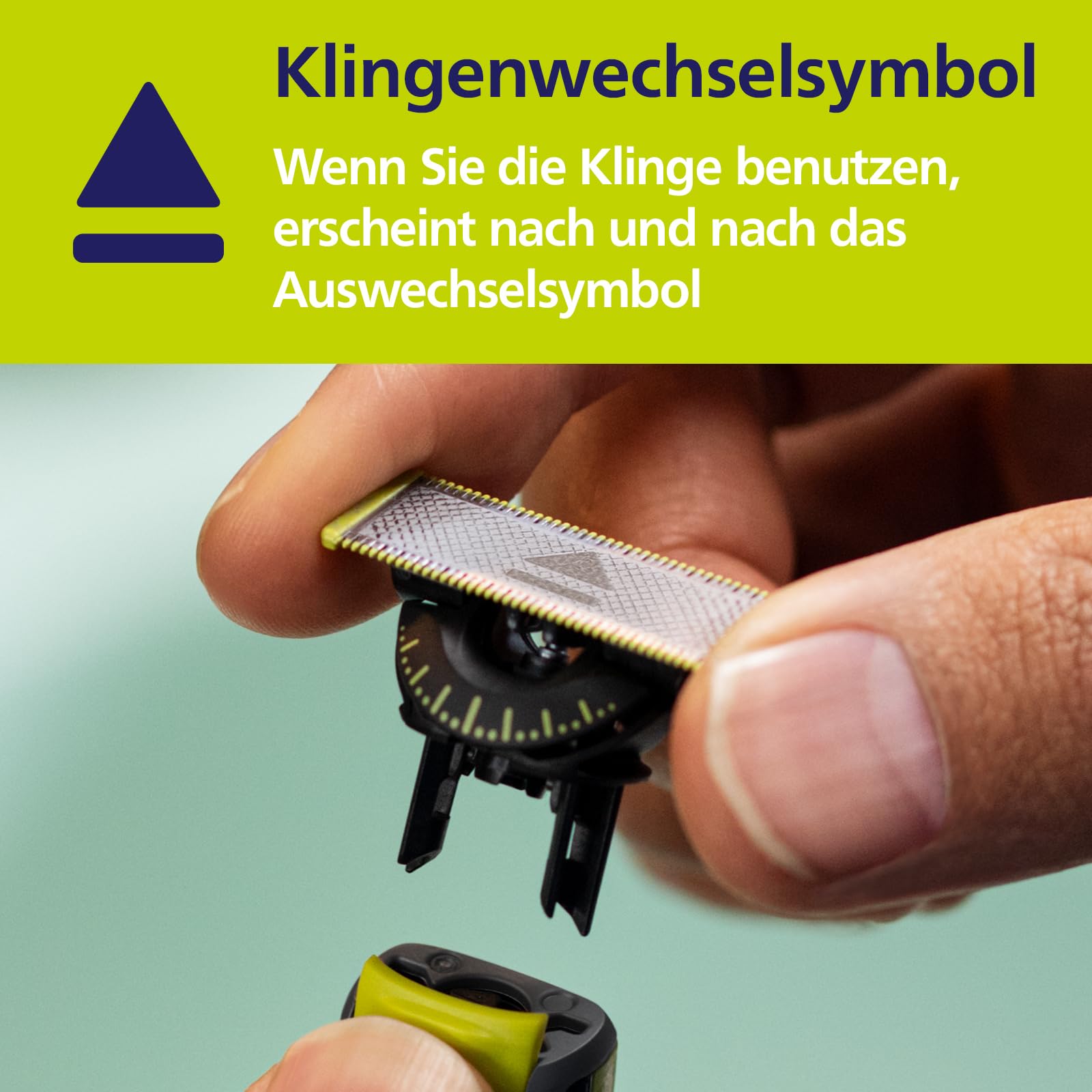 Philips OneBlade Original 360-Klingen QP430/60 3er-Pack
