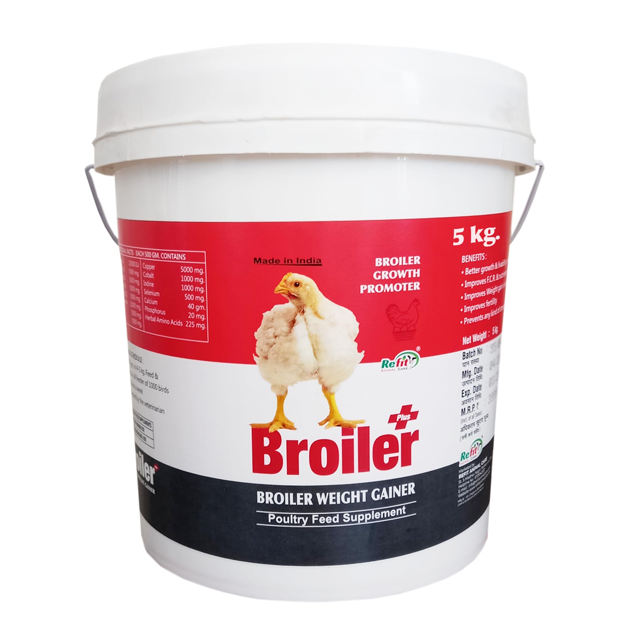 Buy REFIT ANIMAL CARE Broiler Bird Feed Supplement Broiler Growth