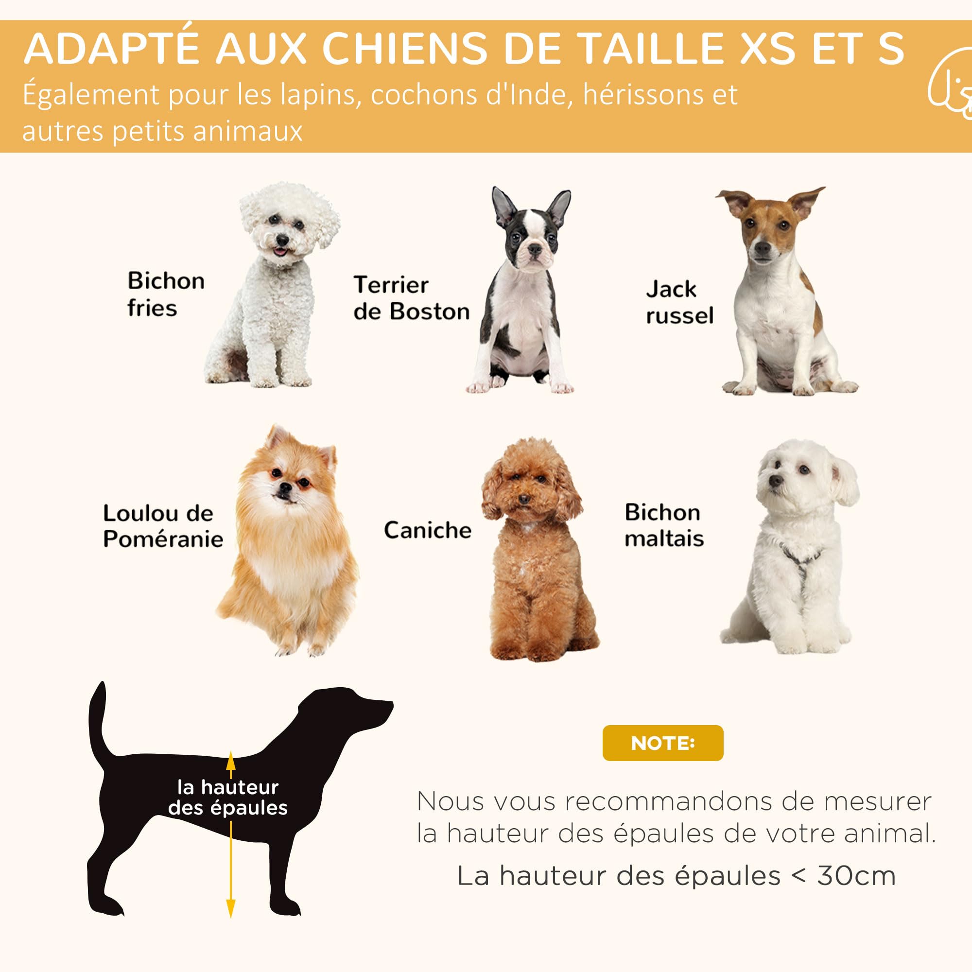 PawHut Enclos Chien Pliant en Acier 6 Panneaux Ø 120 x 60 cm Multicolore | Parc pour Chiens, Lapins, Rongeurs, Petits Animaux, Intérieur et Extérieur, avec Porte, Panneaux 58 x 60 cm