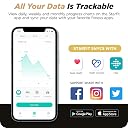 Runstar Scale for Body Weight and Fat Percentage, 8 Electrodes High Precision Digital Scale for BMI 20 Body Composition Measurement, Bathroom Smart Scales with Large Color Display FSA or HSA Eligible gallery image