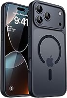 Vista 45 de CACOE Funda magnética para iPhone 12 y iPhone 12 Pro 2020 de 6.1 pulgadas, compatible con MagSafe y soporte magnético para teléfono de automóvil