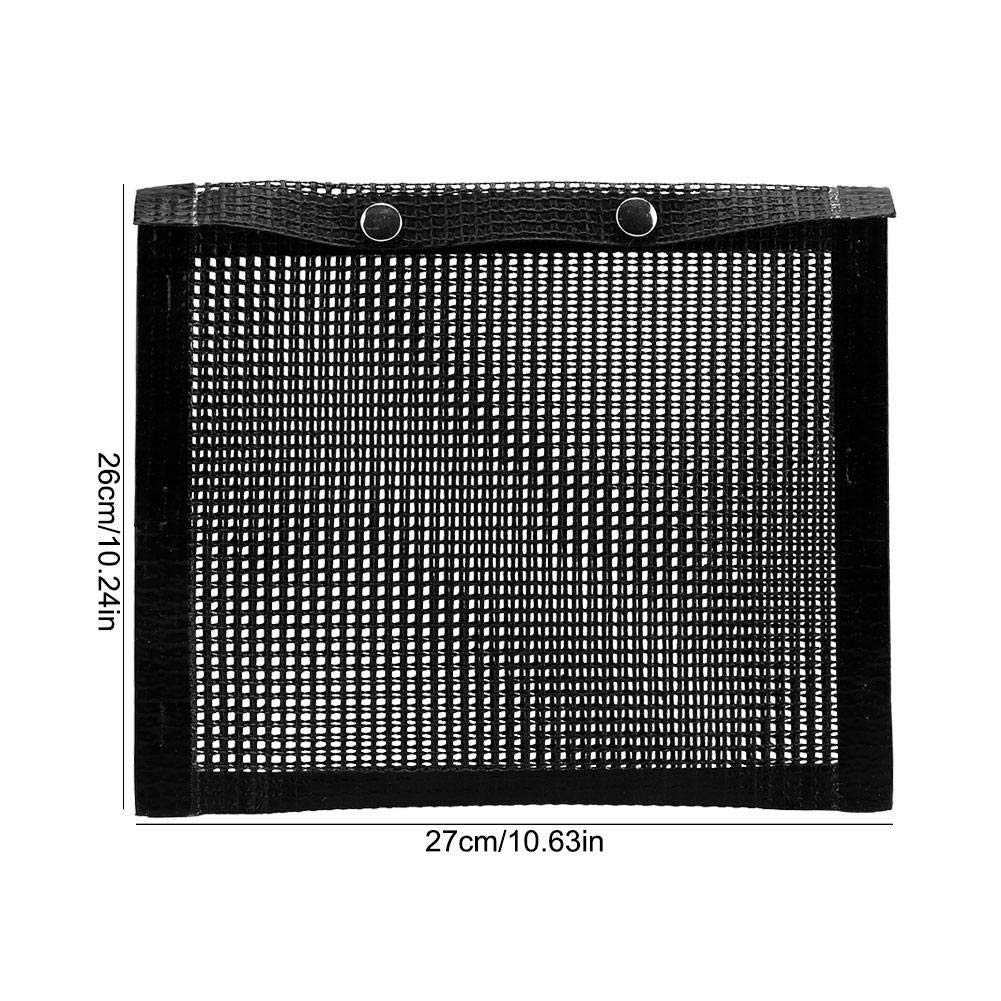 Parrilla Reutilizable Bolsa de Malla Bolsas antiadherentes para Barbacoa y Hornear Bolsas para Asar Resistentes al Calor Traje para deshidratador de Horno Freidora de Aire Parrilla de Gas(Grande)